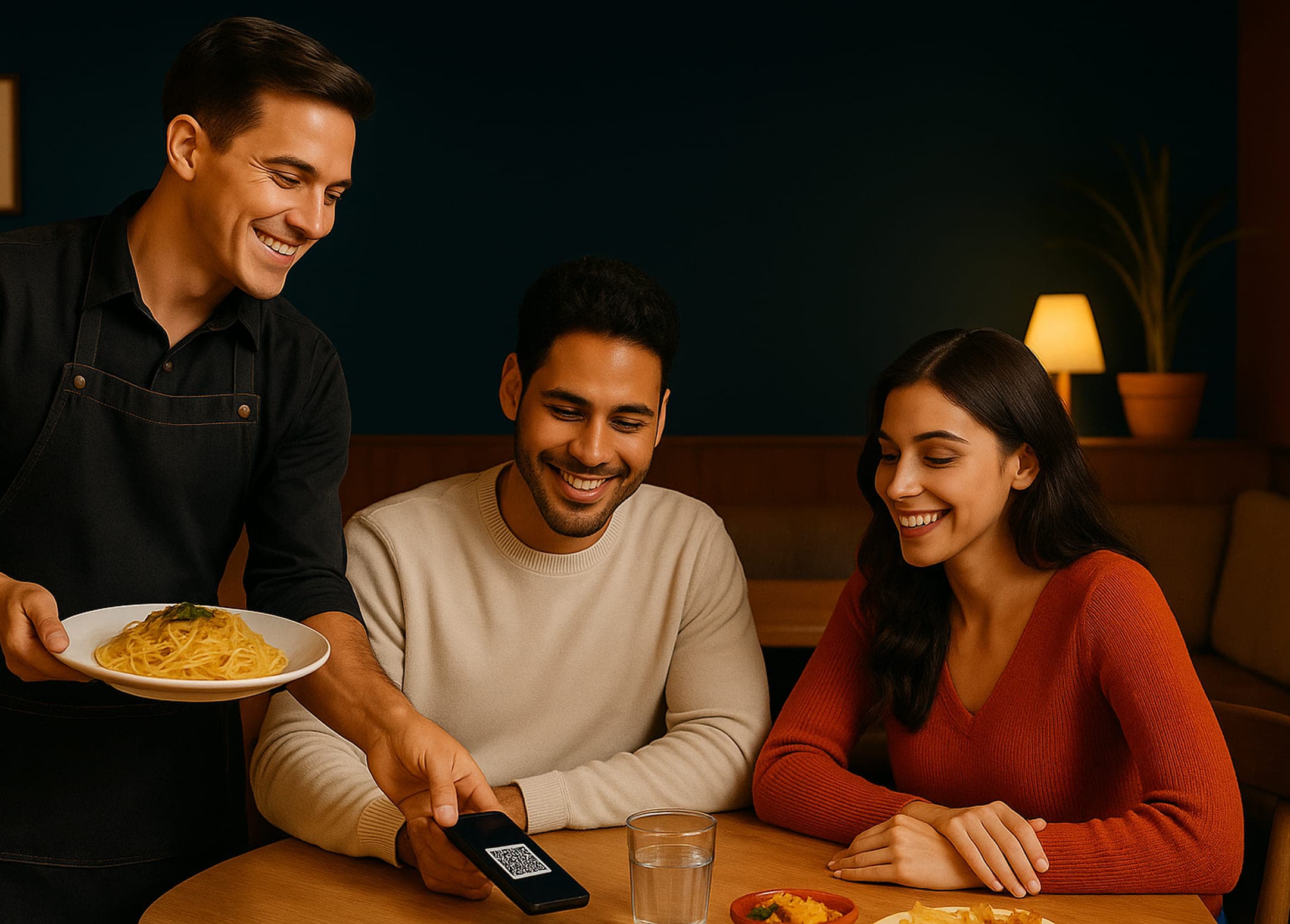 Vista previa del menú digital Qarta